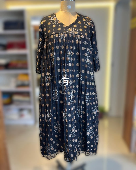 Black Aaliya style kurta
