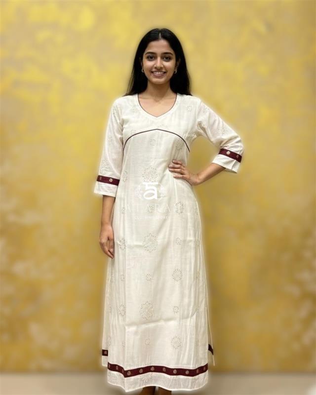 Chanderi Silk Midi Christmas Collection