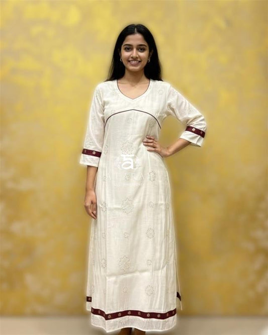 Chanderi Silk Midi Christmas Collection